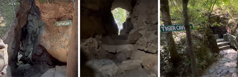 Rock caves and pathways at Eco Cave Garden, an adventurous family spot among the best places to visit in Nainital.