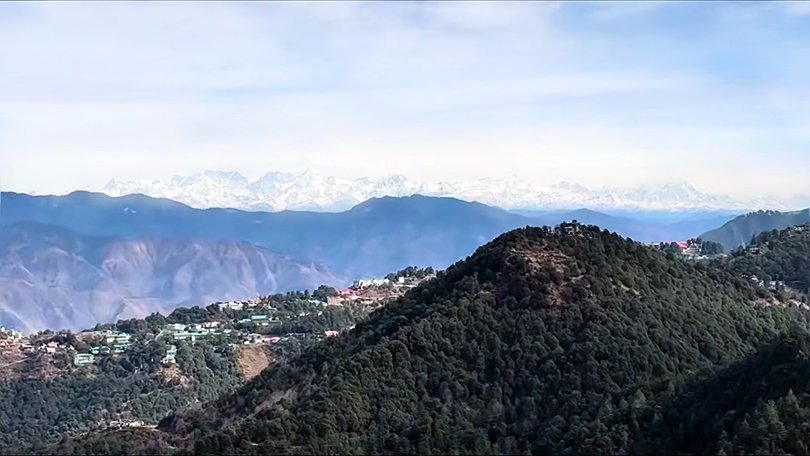 View from George Everest Peak, Best Things to Do in Mussoorie, George Everest Peak