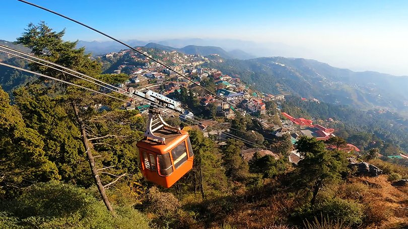 Ropeway to Gun Hill, one of the things to do in Mussoorie          