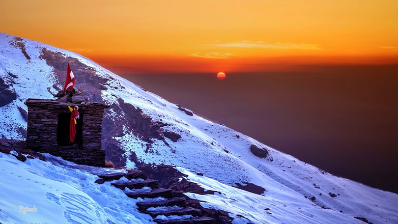 Tungnath Temple in Chopta Uttarakhand highest Shiva temple