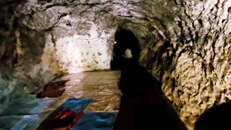 Meditation cave and peaceful Ganga riverside at Vashishta Cave Rishikesh