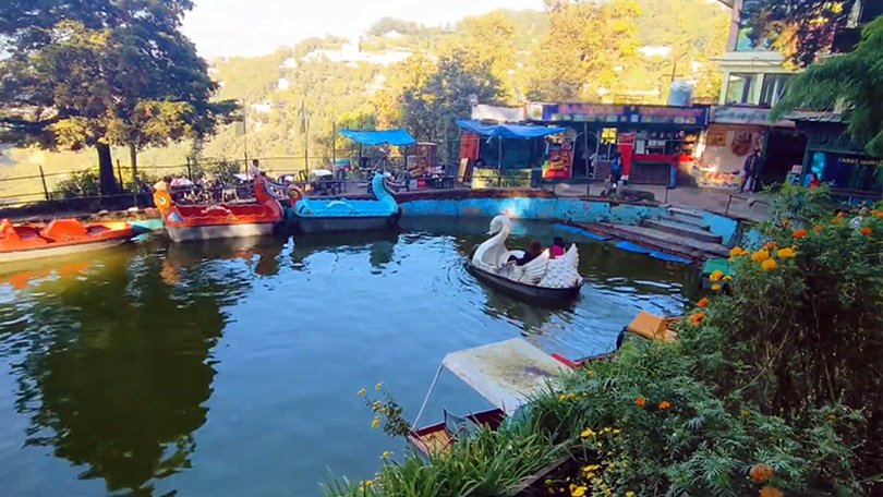 Boating in Company Garden is one of the Best Things to Do in Mussoorie