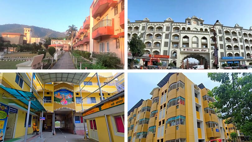 Famous ashrams in Haridwar for peace yoga meditation and spiritual retreats on the banks of the holy Ganga